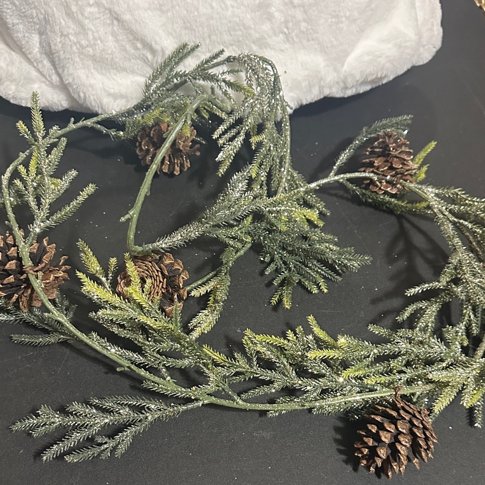 Christmas greenery garland
